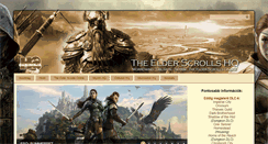 Desktop Screenshot of elderscrolls.hu