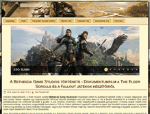 Tablet Screenshot of elderscrolls.hu